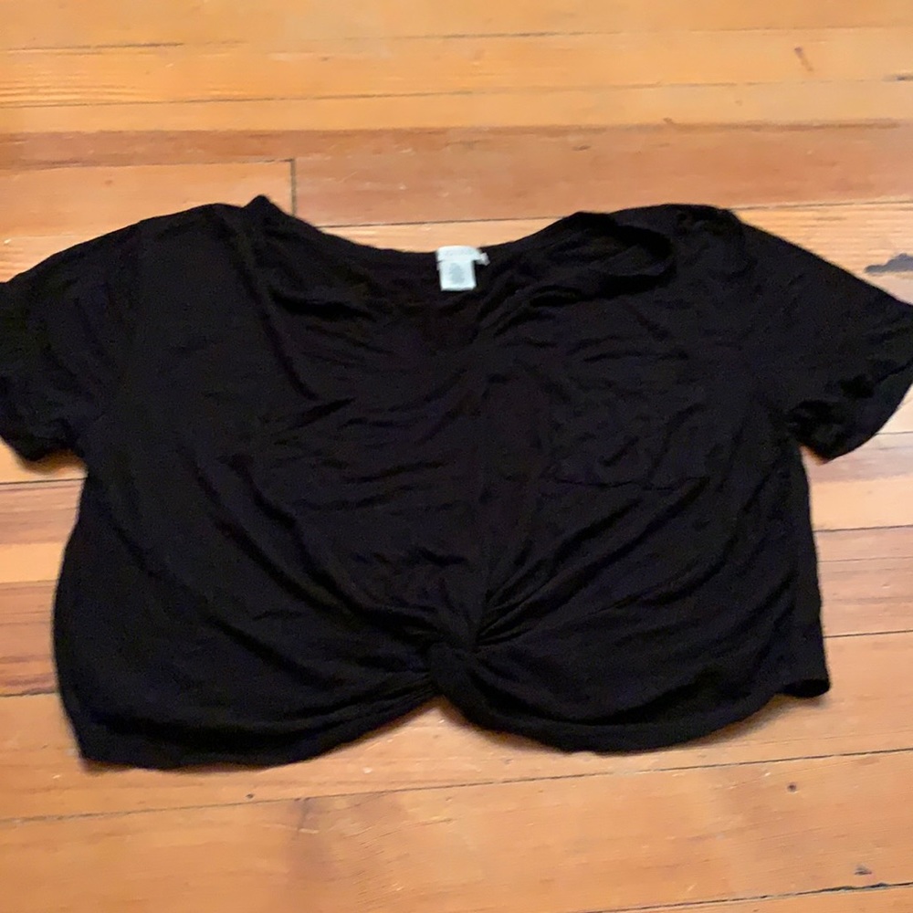 back cropped top